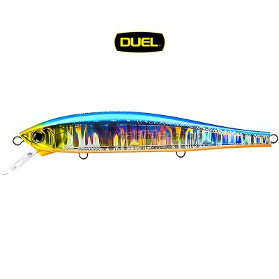Плаващ воблер Duel Hardcore Minnow Flat F 110 мм, 15 г, цвят HBSN
