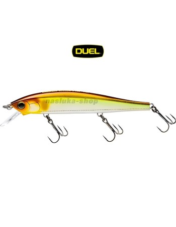 Плаващ воблер Duel Hardcore Minnow Flat F 130 мм, 20 г, цвят MGSA