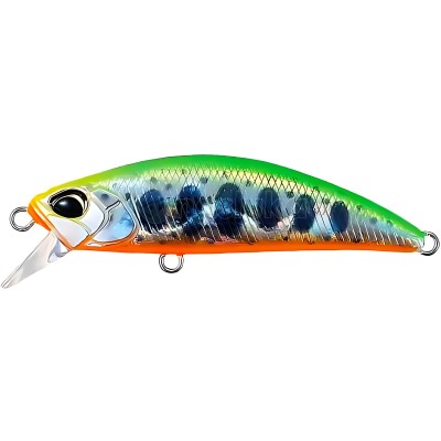 Потъващ воблер DUO Spearhead Ryuki 46S, 46 мм, 5 г, цвят Lime Yamame OB