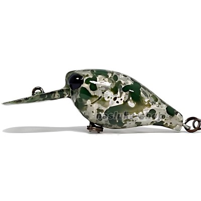 Плаващ воблер HMKL Crank 33MR, 33 мм, 3 г, Norishio Glow