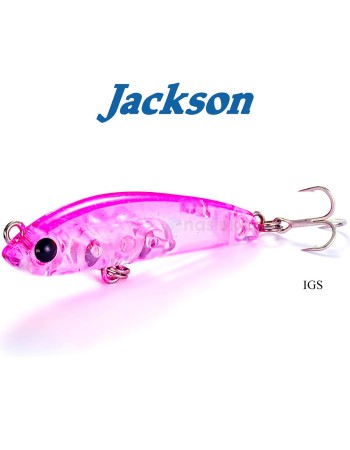 Jackson Athlete 45LL Mebaru Tune, 45 мм, 3.5 г, цвят IGS, потъващ воблер