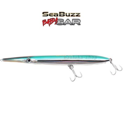 Морски воблер, игла Sea Buzz Baby Gar 135 мм, 11 г, цвят ANC