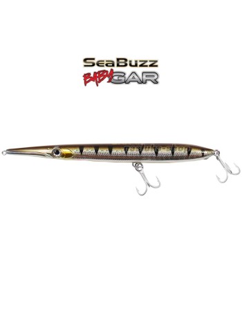 Морски воблер, игла Sea Buzz Baby Gar 135 мм, 11 г, цвят BBC