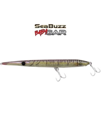 Морски воблер, игла Sea Buzz Baby Gar 135 мм, 11 г, цвят HDS
