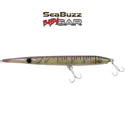 Морски воблер, игла Sea Buzz Baby Gar 135 мм, 11 г, цвят HDS