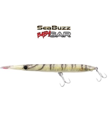 Морски воблер, игла Sea Buzz Baby Gar 135 мм, 11 г, цвят SHP