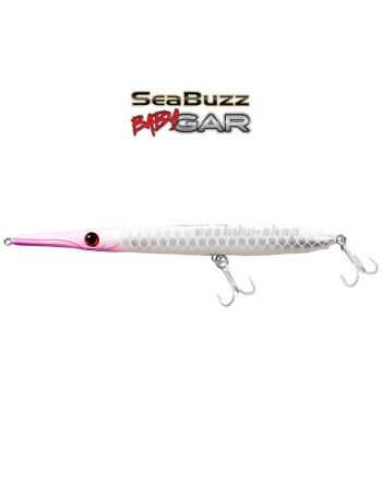 Морски воблер, игла Sea Buzz Baby Gar 135 мм, 11 г, цвят WGH