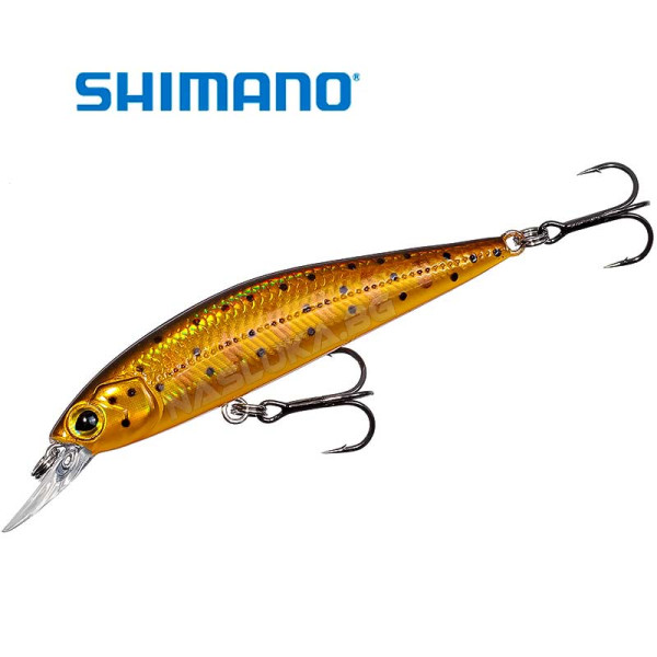 Потъващ воблер Shimano Trigger Twitch 60S, 60 мм, 5 г, Brown Trout — снимка 1