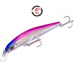 Sokudo Flash Minnow S, 80 мм, 8.5 г, потъващ воблер, цвят 1