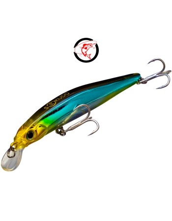 Sokudo Flash Minnow S, 80 мм, 8.5 г, потъващ воблер, цвят 3