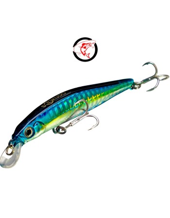 Sokudo Flash Minnow S, 80 мм, 8.5 г, потъващ воблер, цвят 5