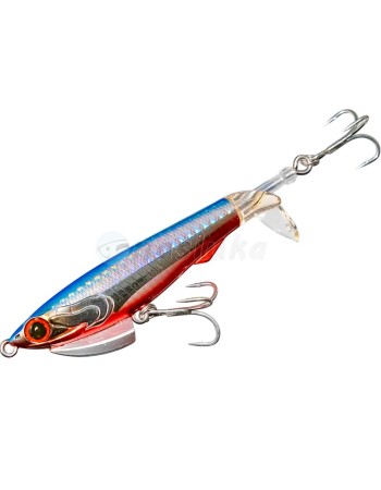 Воблер с въртяща се опашка Tsurugiya 3W-Prop TR 105SS, 105 мм, 24 г, цвят 01