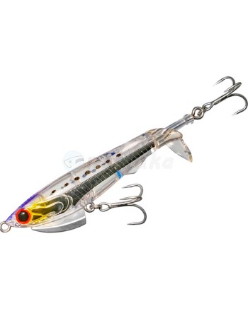 Воблер с въртяща се опашка Tsurugiya 3W-Prop TR 105SS, 105 мм, 24 г, цвят 02