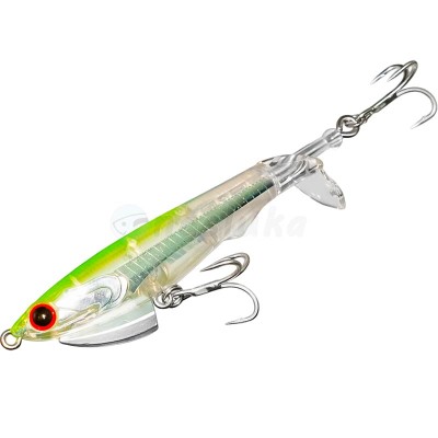 Воблер с въртяща се опашка Tsurugiya 3W-Prop TR 105SS, 105 мм, 24 г, цвят 03