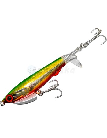 Воблер с въртяща се опашка Tsurugiya 3W-Prop TR 105SS, 105 мм, 24 г, цвят 04