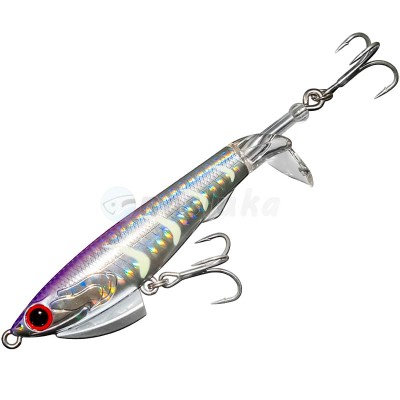 Воблер с въртяща се опашка Tsurugiya 3W-Prop TR 105SS, 105 мм, 24 г, цвят 05