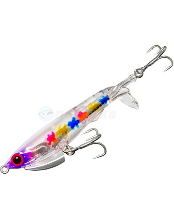 Воблер с въртяща се опашка Tsurugiya 3W-Prop TR 105SS, 105 мм, 24 г, цвят 06