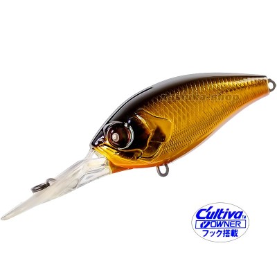 Дълбокогазещ воблер Tsurugiya De-Crank TR 400+, 70 мм, 24 г, Black Gold