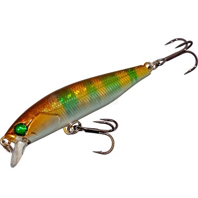 Потъващ воблер Tsurugiya Gan Minnow Sinking, 55 мм, 3.8 г, цвят 02