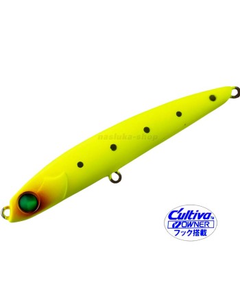 Потъващ воблер-пенсил Tsurugiya Hakiri Bachinuke 90S, 90 мм, 11 г, цвят Banana