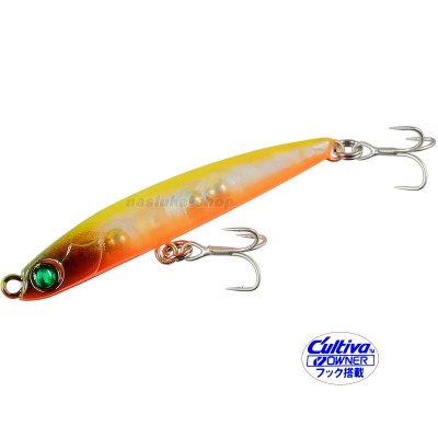 Потъващ воблер-пенсил Tsurugiya Hakiri Rockfish 50S, 50 мм, 3 г, цвят Yellow Orange