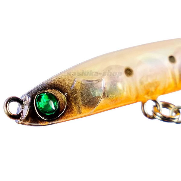 Потъващ воблер-пенсил Tsurugiya Hakiri Rockfish 50S, 50 мм, 3 г, цвят White Sardine — снимка 2