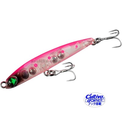 Потъващ воблер-пенсил Tsurugiya Hakiri Rockfish 50S, 50 мм, 3 г, цвят Pink Sardine