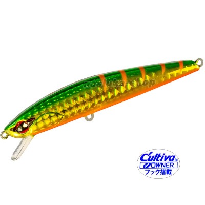 Плаващ воблер Tsurugiya LV-Minnow 105F, 105 мм, 11 г, цвят Green Gold