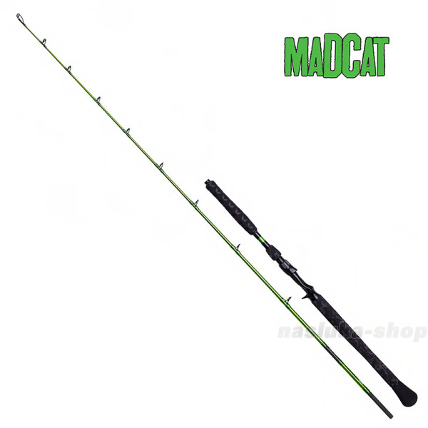 Байткастинг въдица за сом MadCat Green Series Baitcast 2.25 м, 50-100 г — снимка 1