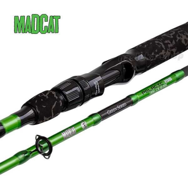 Байткастинг въдица за сом Madcat Green Series Pelagic 1.90 м, 50-150 г — снимка 2