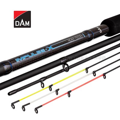 Фидер въдица DAM Impulse-X Heavy Feeder, 3.90 м, 100-150 г