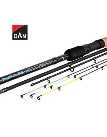 Фидер въдица DAM Impulse-X Medium Feeder, 3.90 м, 50-100 г