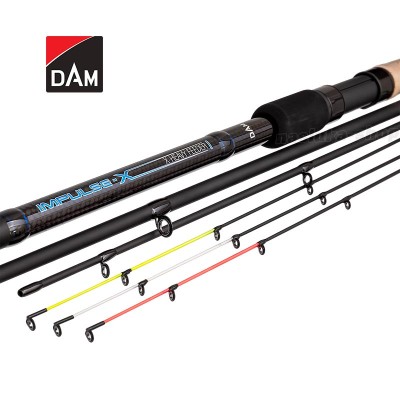 Фидер въдица DAM Impulse-X X-Heavy Feeder, 3.90 м, 125-175 г