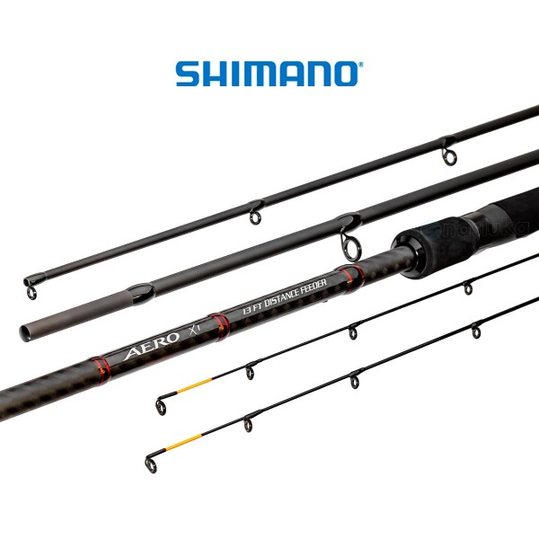 Фидер въдица за река Shimano Aero X1A River Feeder 3.96 м, 180 г — снимка 1