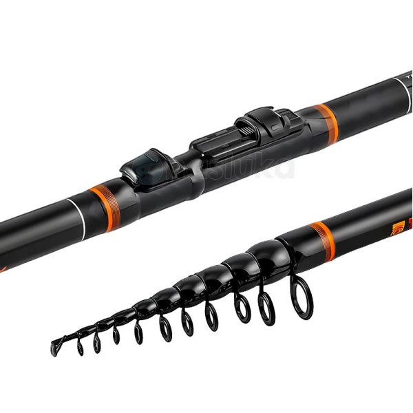 Trabucco Atomic XR T-Match, 4.20 м, 100 г, Въдица, телемач — снимка 3
