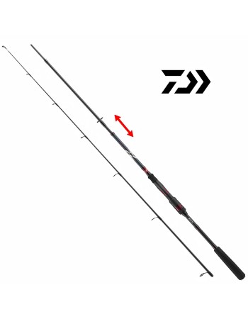 Травел спининг въдица Daiwa 24 Ninja X EXT Spin, 2.25 м, 15-50 г