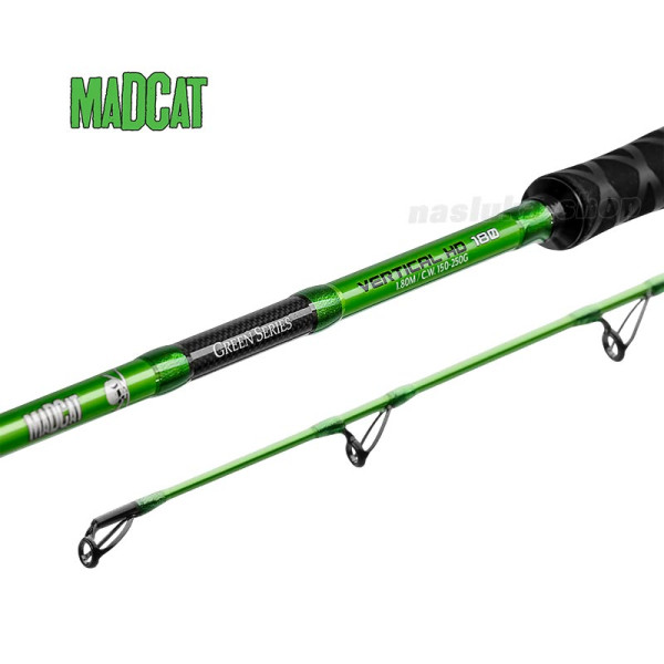 Въдица за кльонк и тролинг Madcat Green Series Vertical HD 1.80 м, 150-250 г — снимка 2