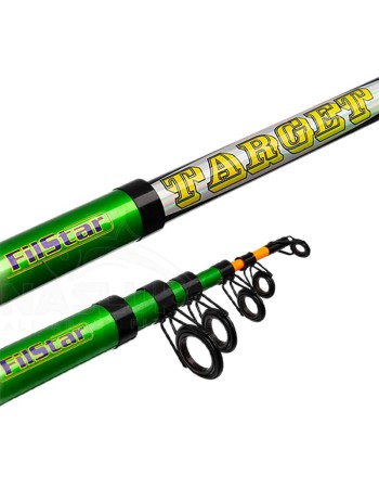 Телескопична въдица за риболов на дъно Filstar Target Tele 300, 2.70 м, 100-300 г