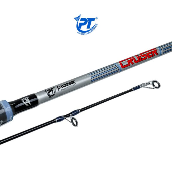 Въдица за риболов на дъно Pioneer Cruiser Strong FiberGlass, Blue, 2.40 м, 40-80 г — снимка 2