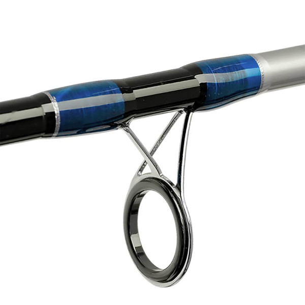Въдица за риболов на дъно Pioneer Cruiser Strong FiberGlass, Blue, 2.40 м, 40-80 г — снимка 5