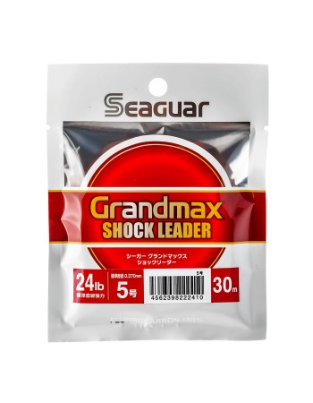 Флуорокарбон за поводи Seaguar Grand Max Shock Leader, 30 м