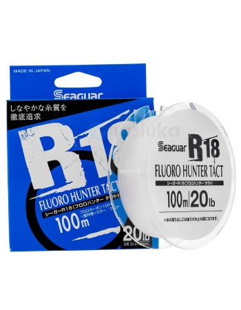 Seaguar R18 Fluoro Hunter Tact, 100 м, Японски 100% флуорокарбон