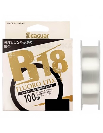 Японски флуорокарбон Seaguar R18 Fluoro LTD, 100 м