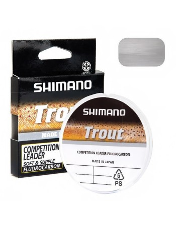 Шок лидер Флуорокарбон Shimano Trout Competition Fluoro, 50 м