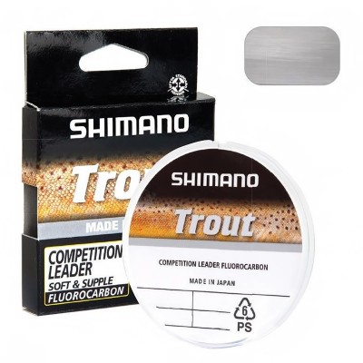 Шок лидер Флуорокарбон Shimano Trout Competition Fluoro, 50 м