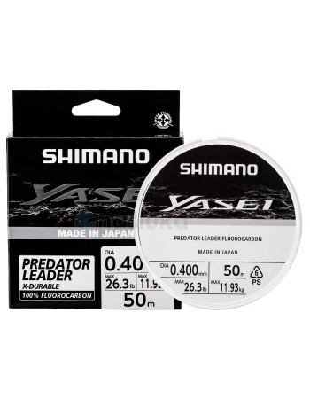 Shimano Yasei Predator Leader, Флуорокарбон за поводи, 50 м