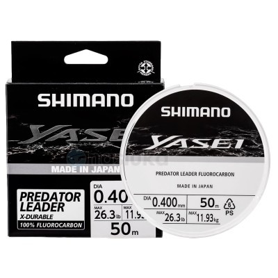Shimano Yasei Predator Leader, Флуорокарбон за поводи, 50 м