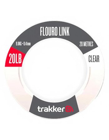 Флуорокарбонов повод за монтажи Trakker Fluoro Link, Clear, 20 м