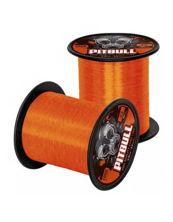 Шаранджийско влакно CZ Pitbull High UV Carp Line, Orange, 1000 м