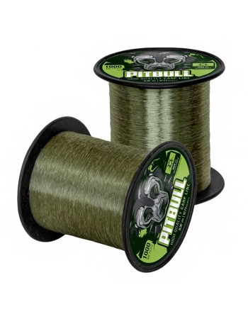 Шаранджийско влакно CZ Pitbull High UV Carp Line, Grey, 1000 м